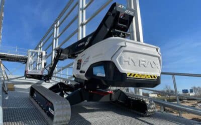 The HYRAX electric telescopic boom lift